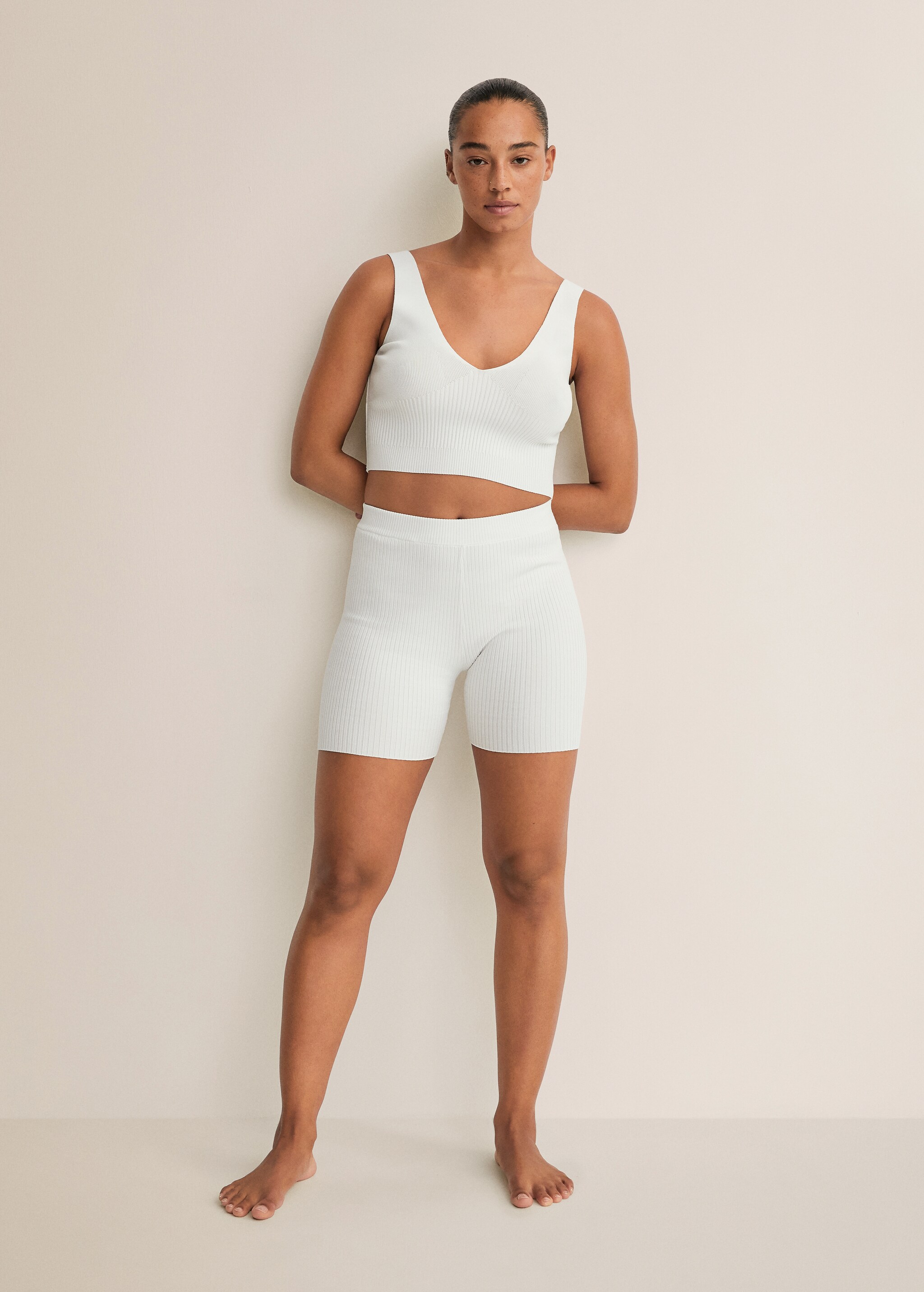 Seamless sporty leggings - General plane