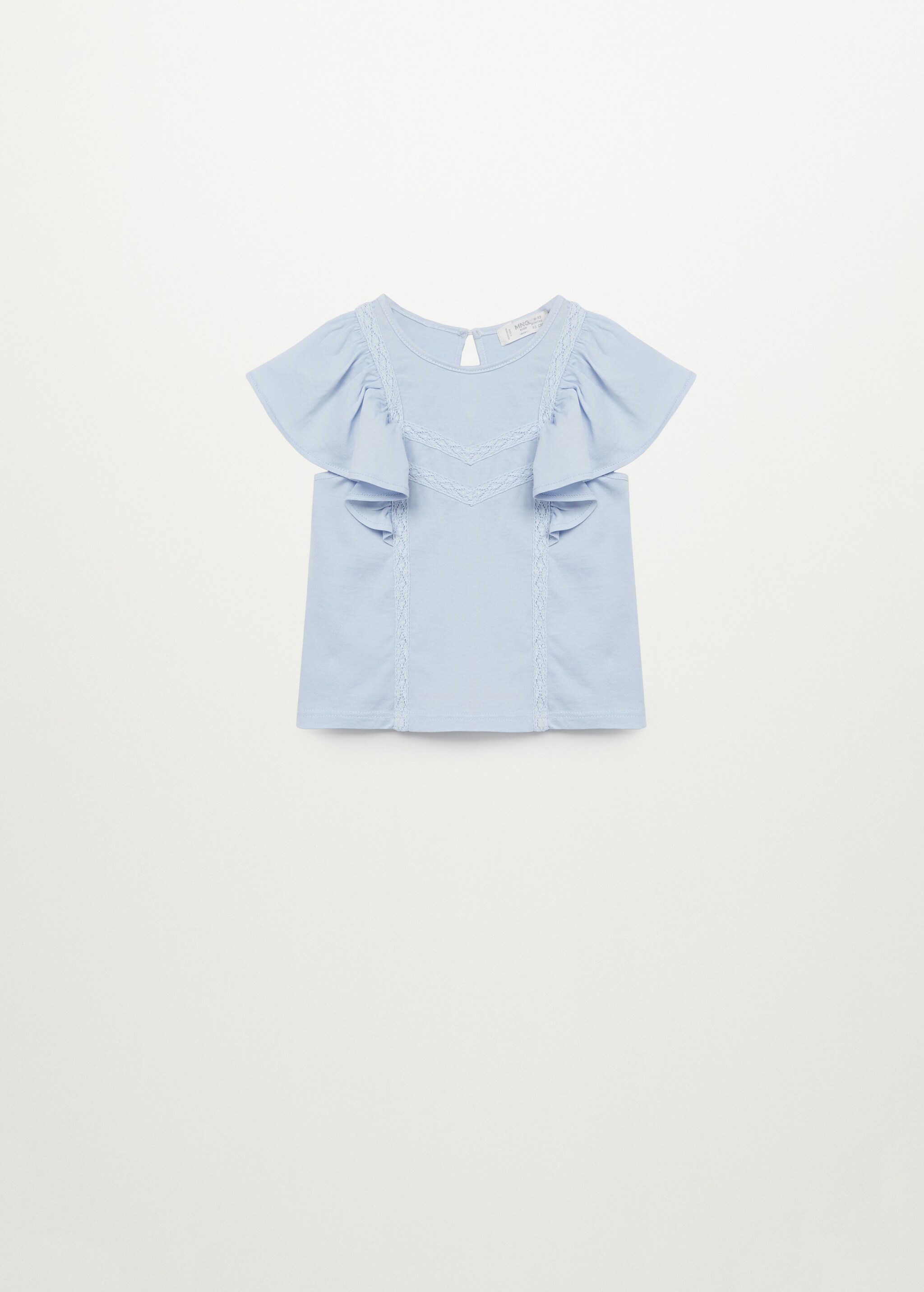 Camiseta algodón volantes - Plano general