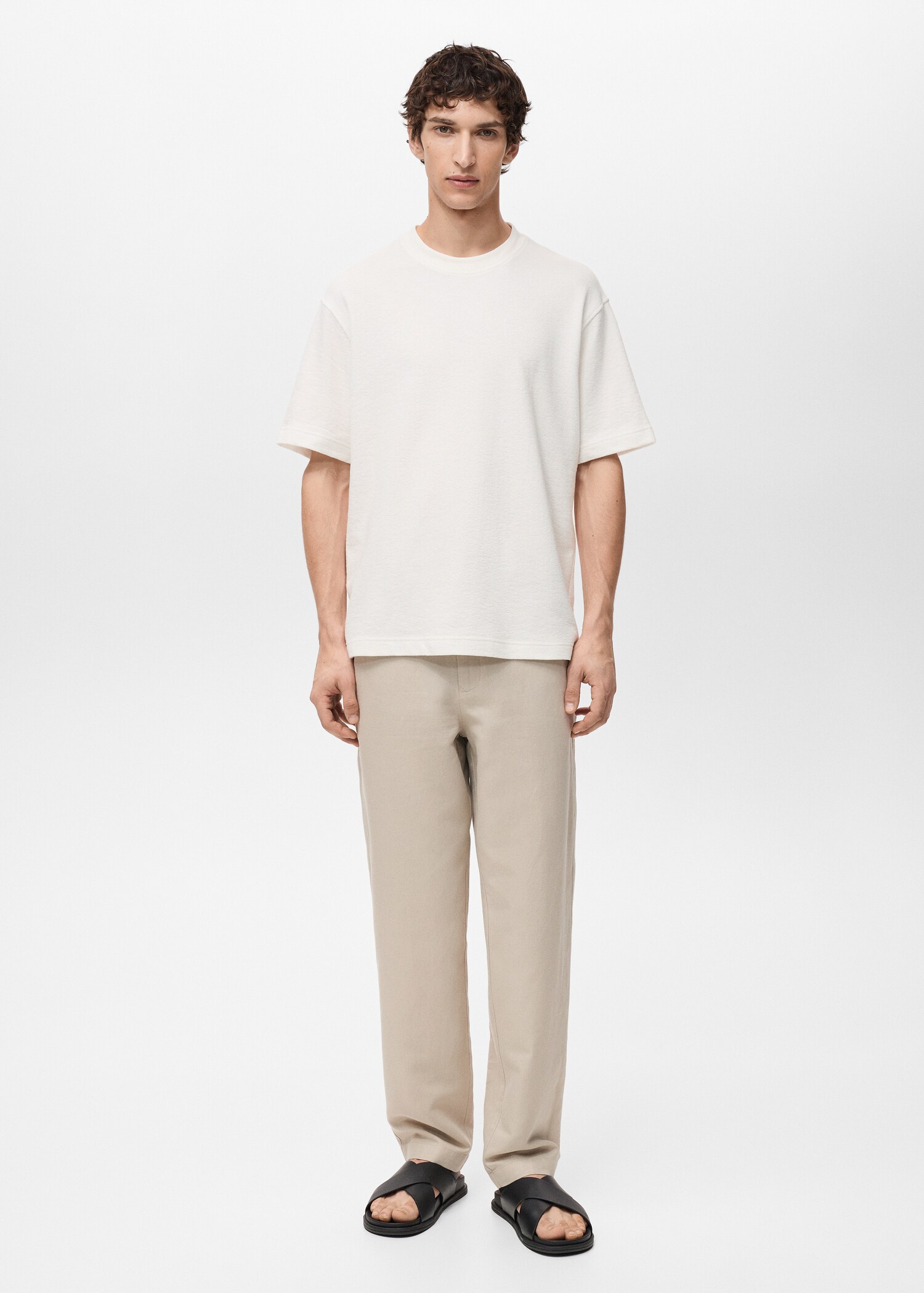 Structured relaxed-fit t-shirt - General plane