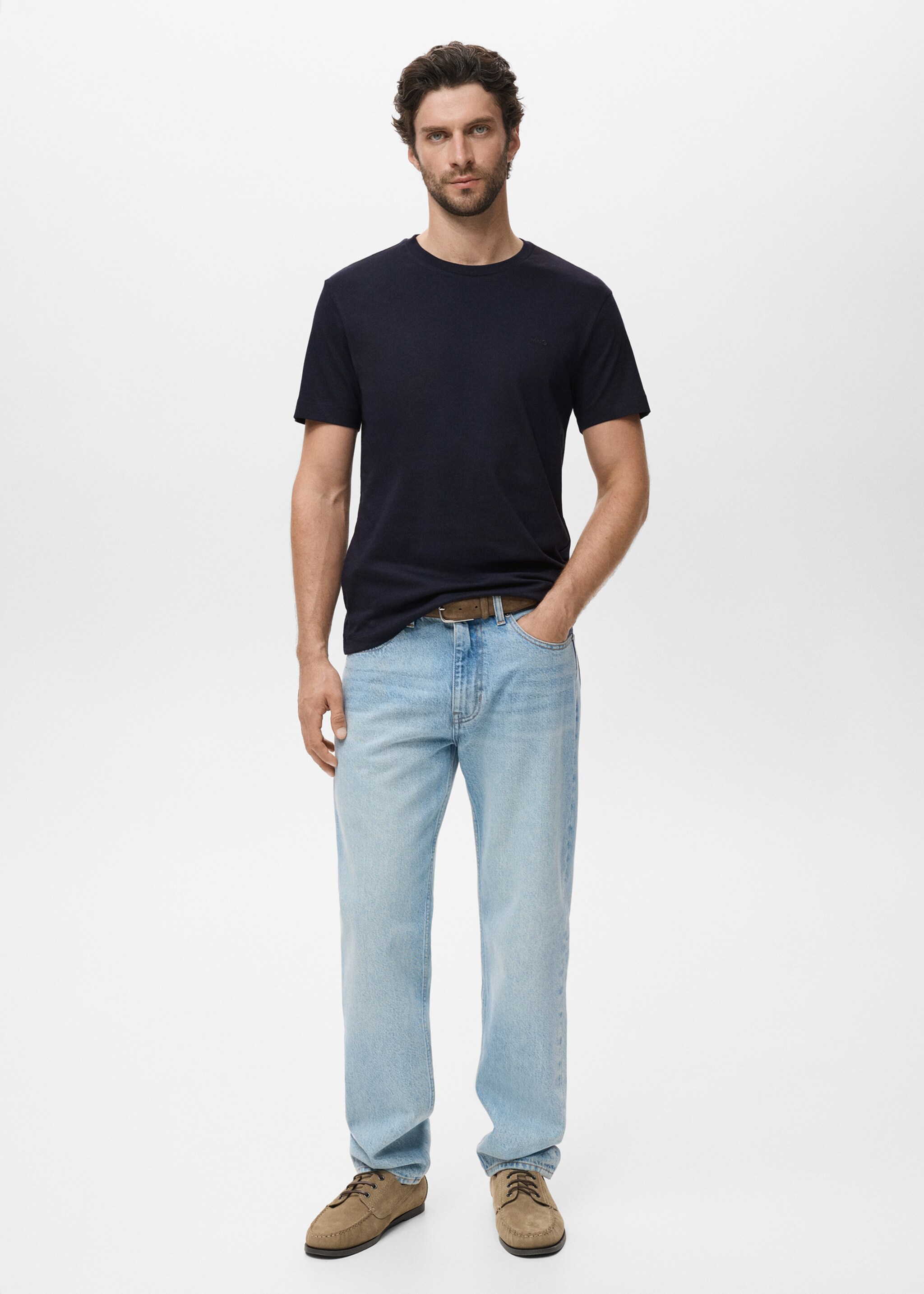 100% cotton t-shirt - General plane, Dark Navy. Ref: 87080655-00.