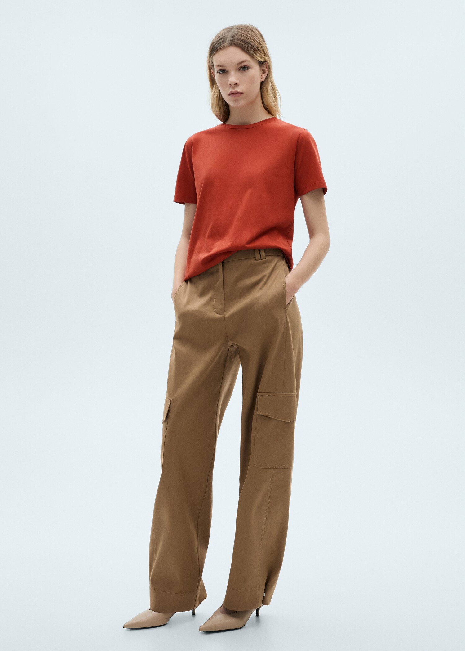 Short-sleeved cotton t-shirt - General plane