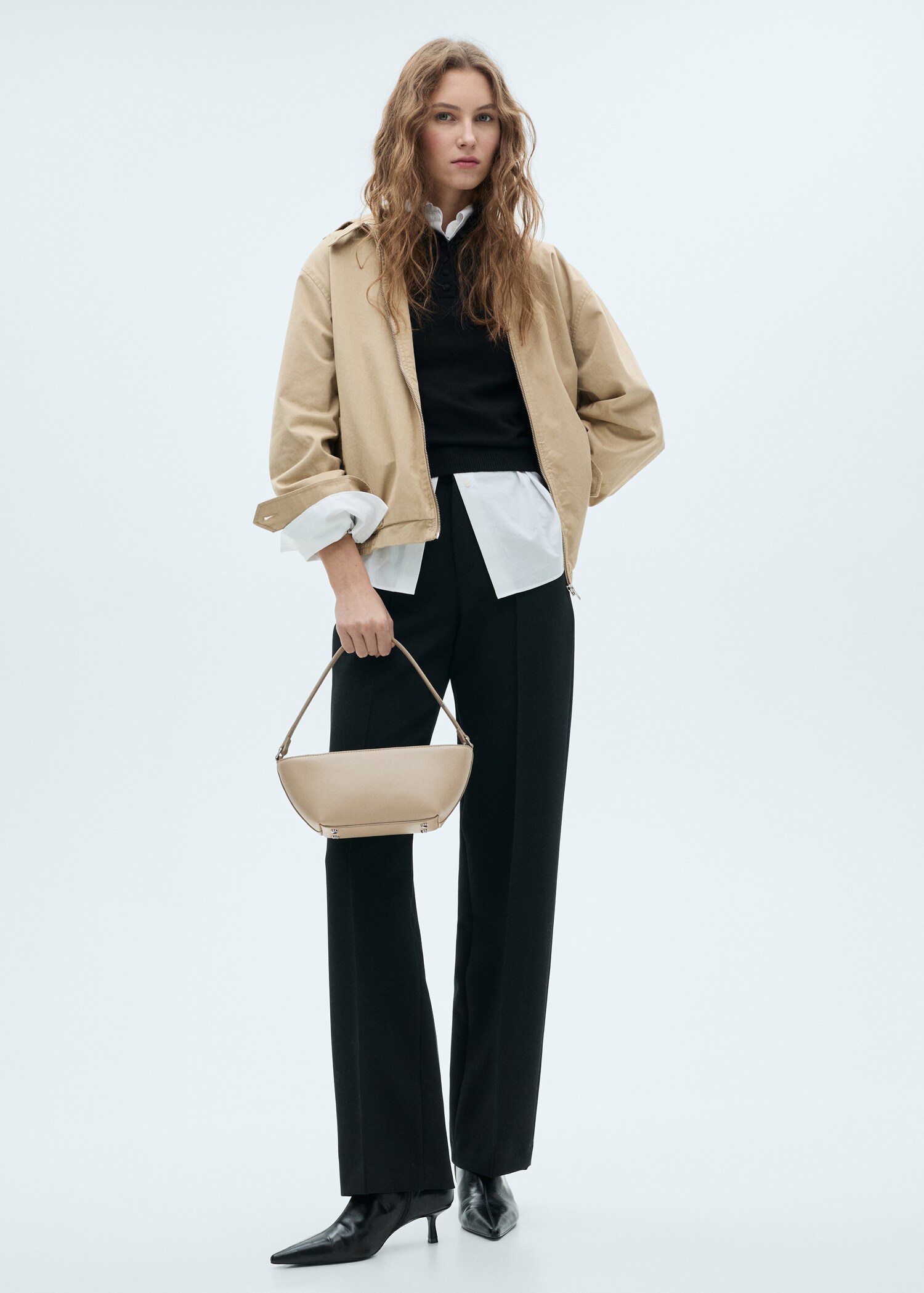 Oval shoulder bag - General plane