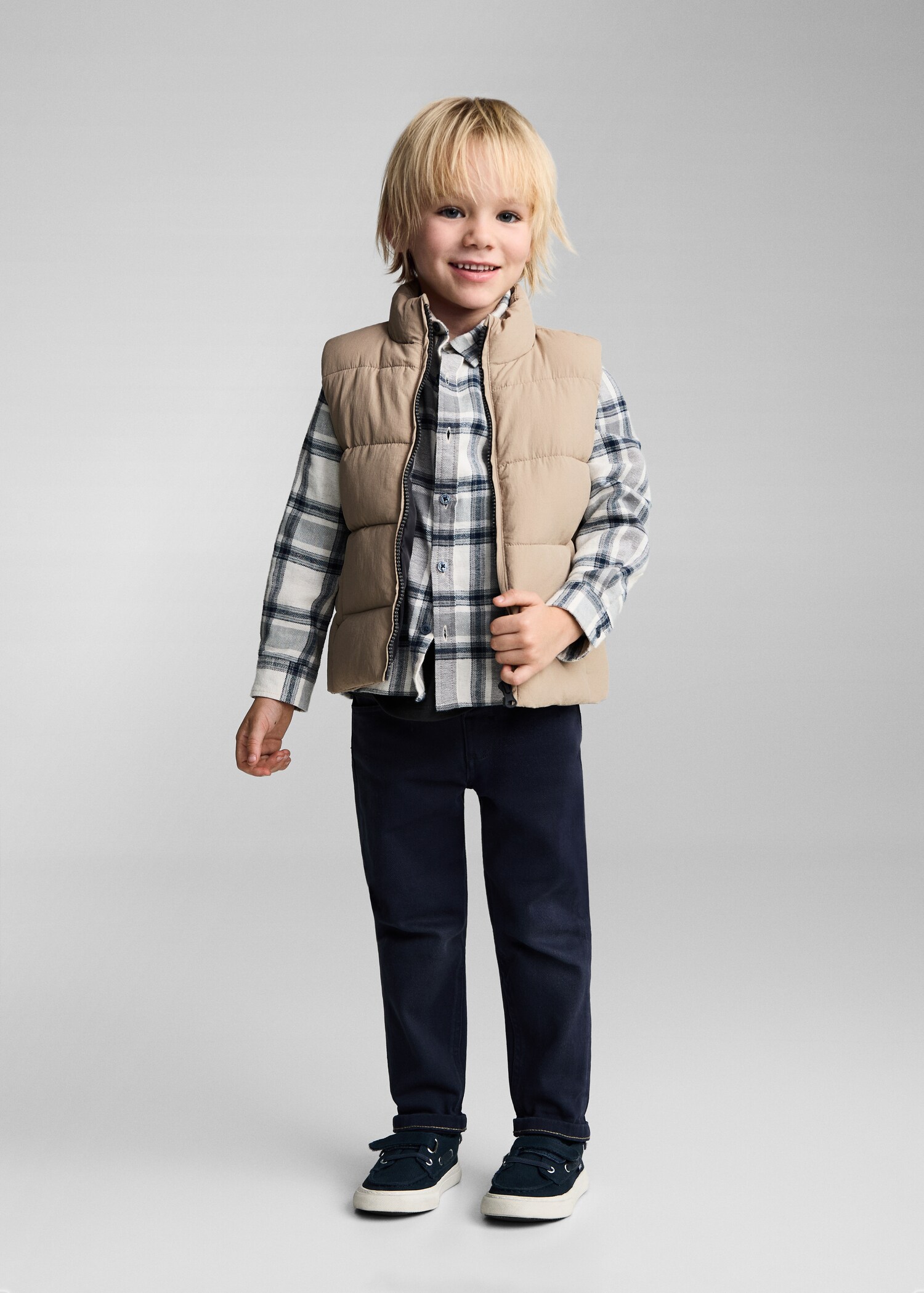 Quilted gilet - General plane