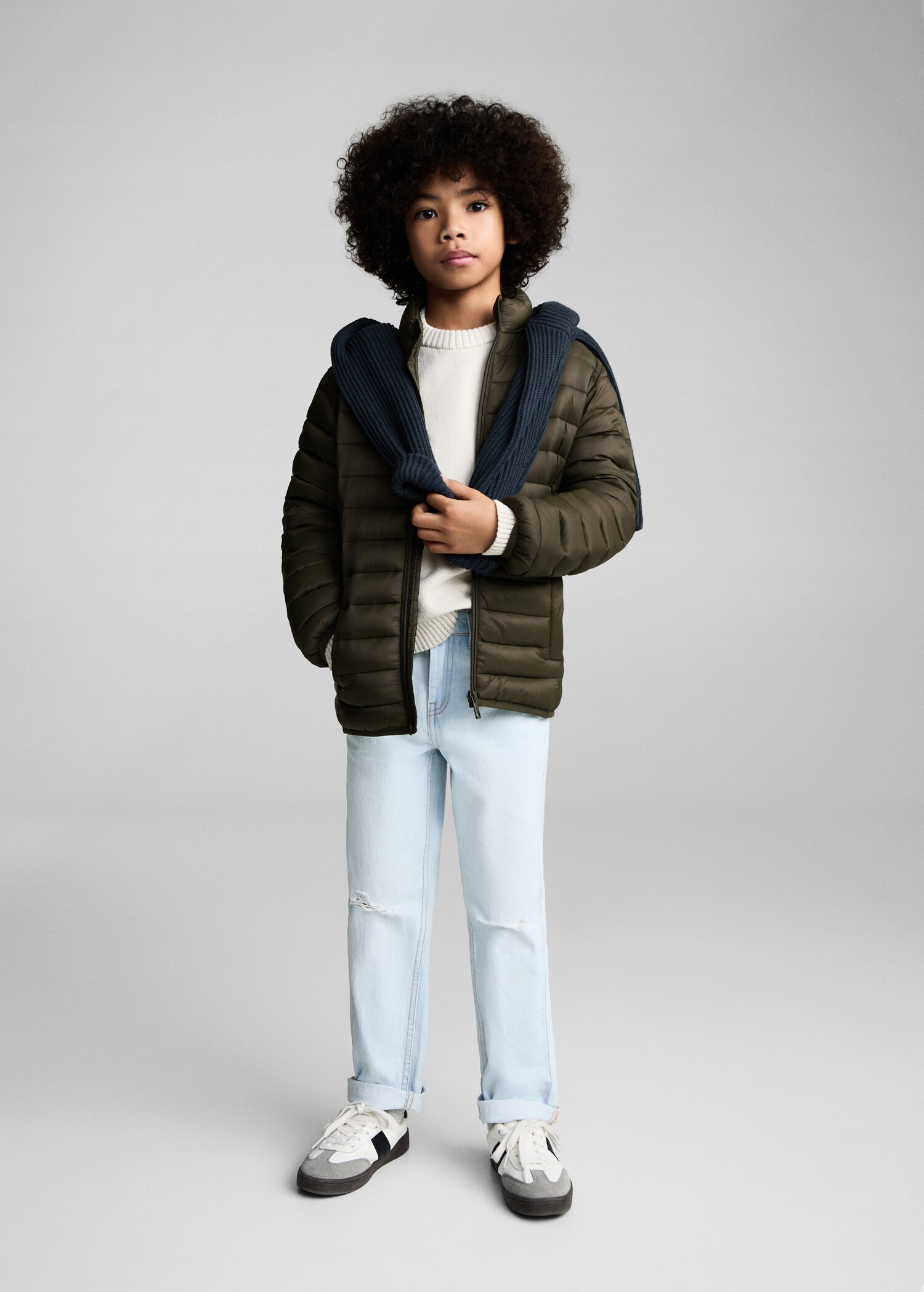 Wasserabweisende Steppjacke - Allgemeine Ansicht