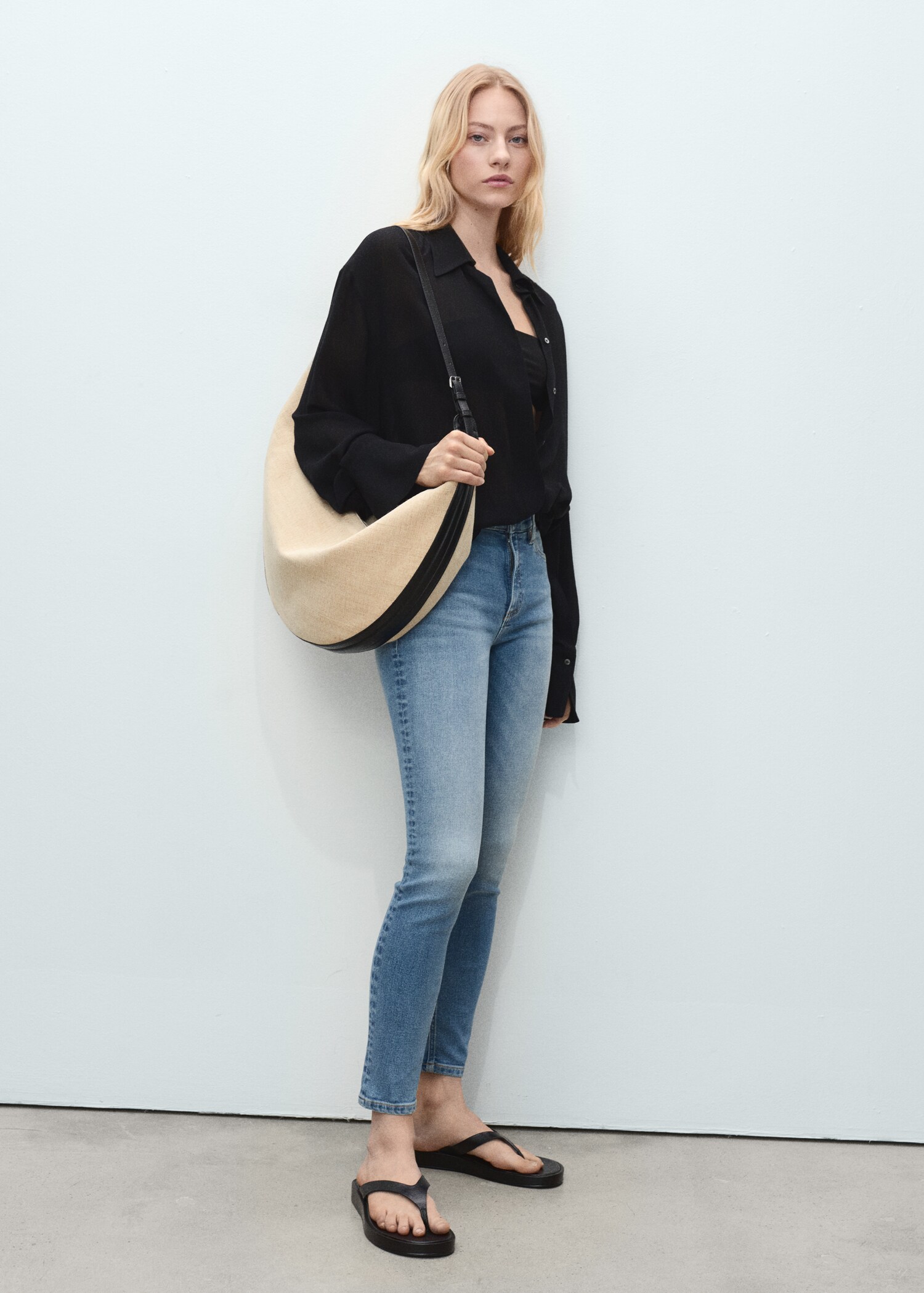 Jean skinny taille normale - Plan général