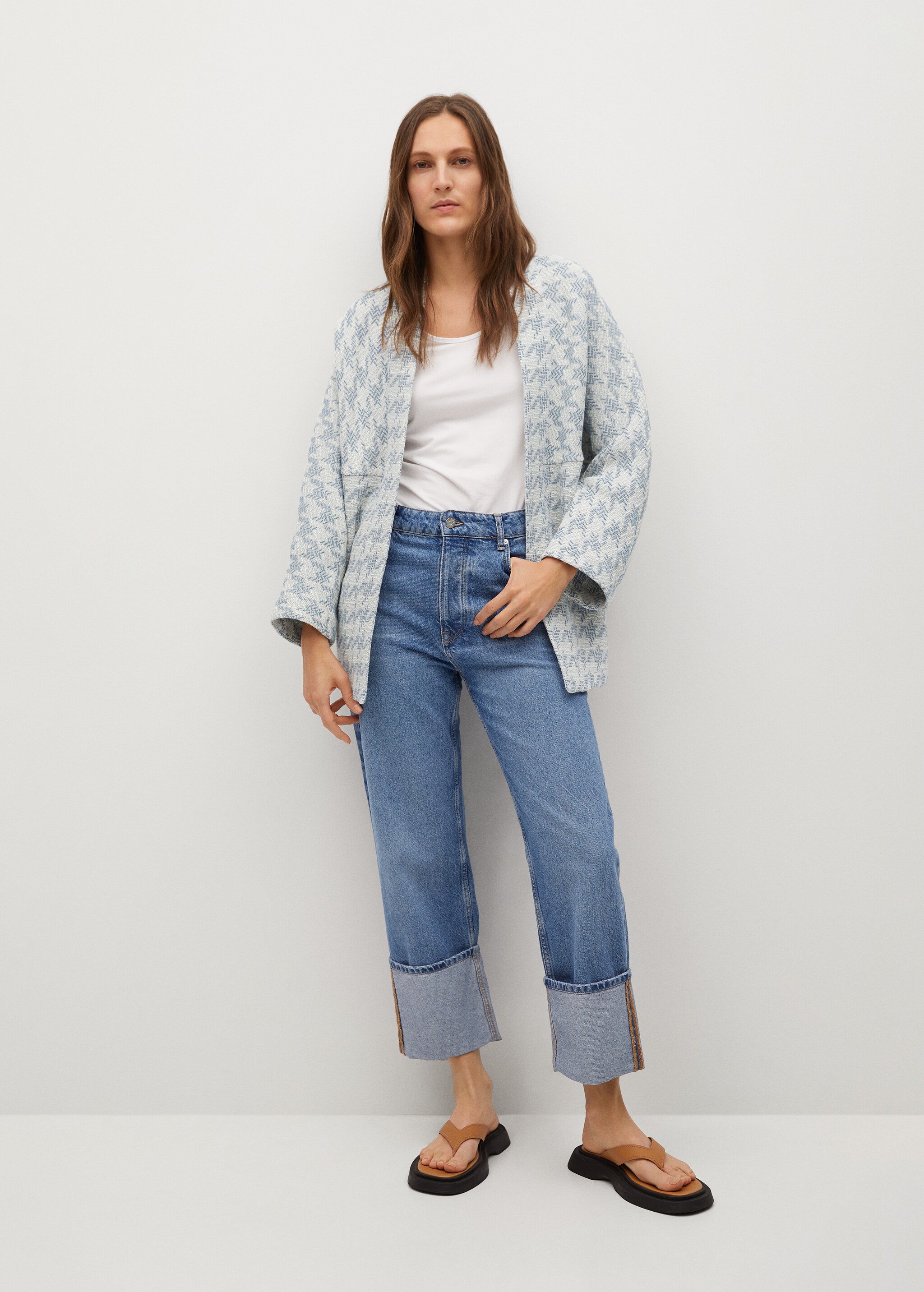 Chaqueta estilo kimono - Plano general