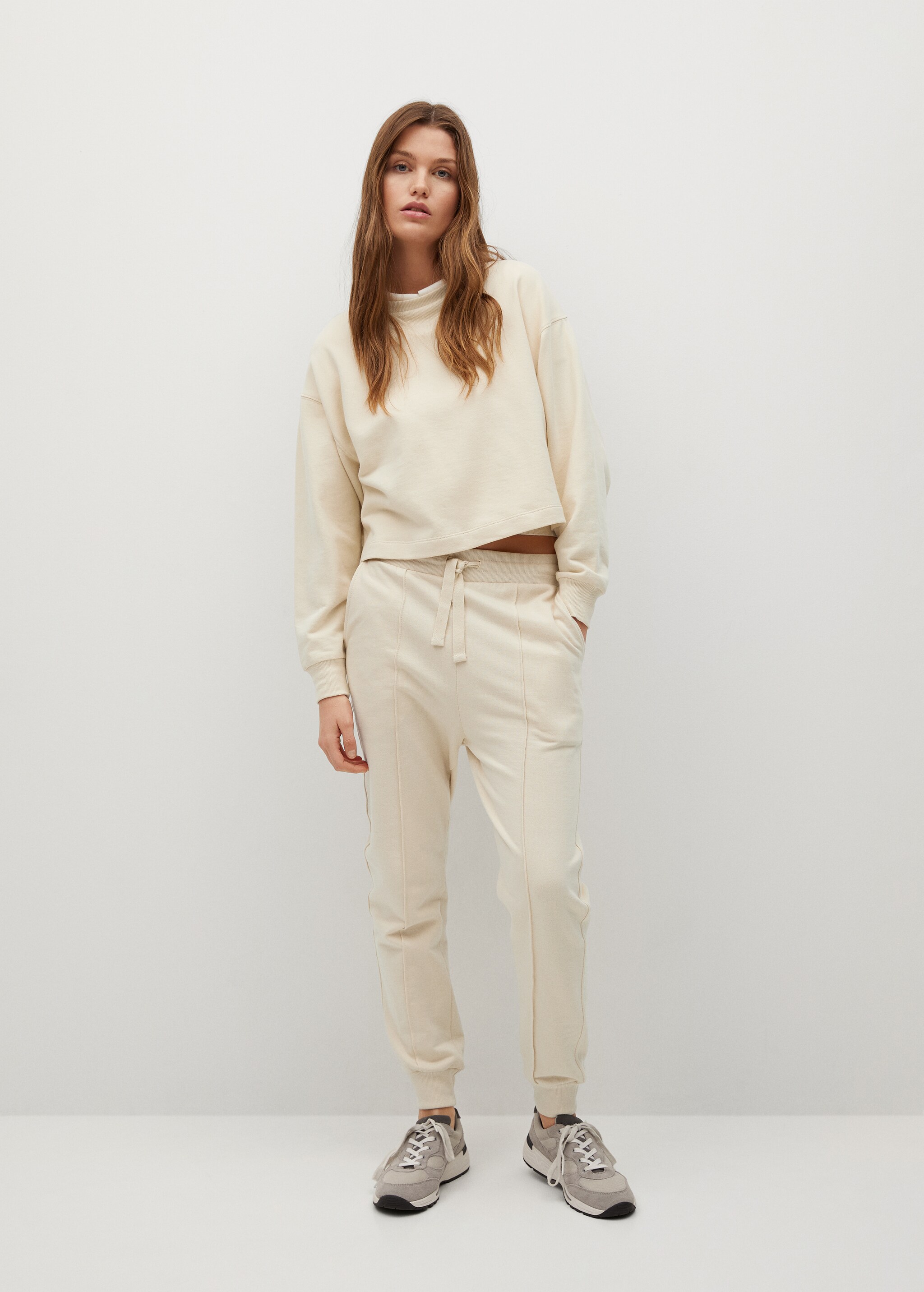Pantalón jogger algodón sostenible - Plano general