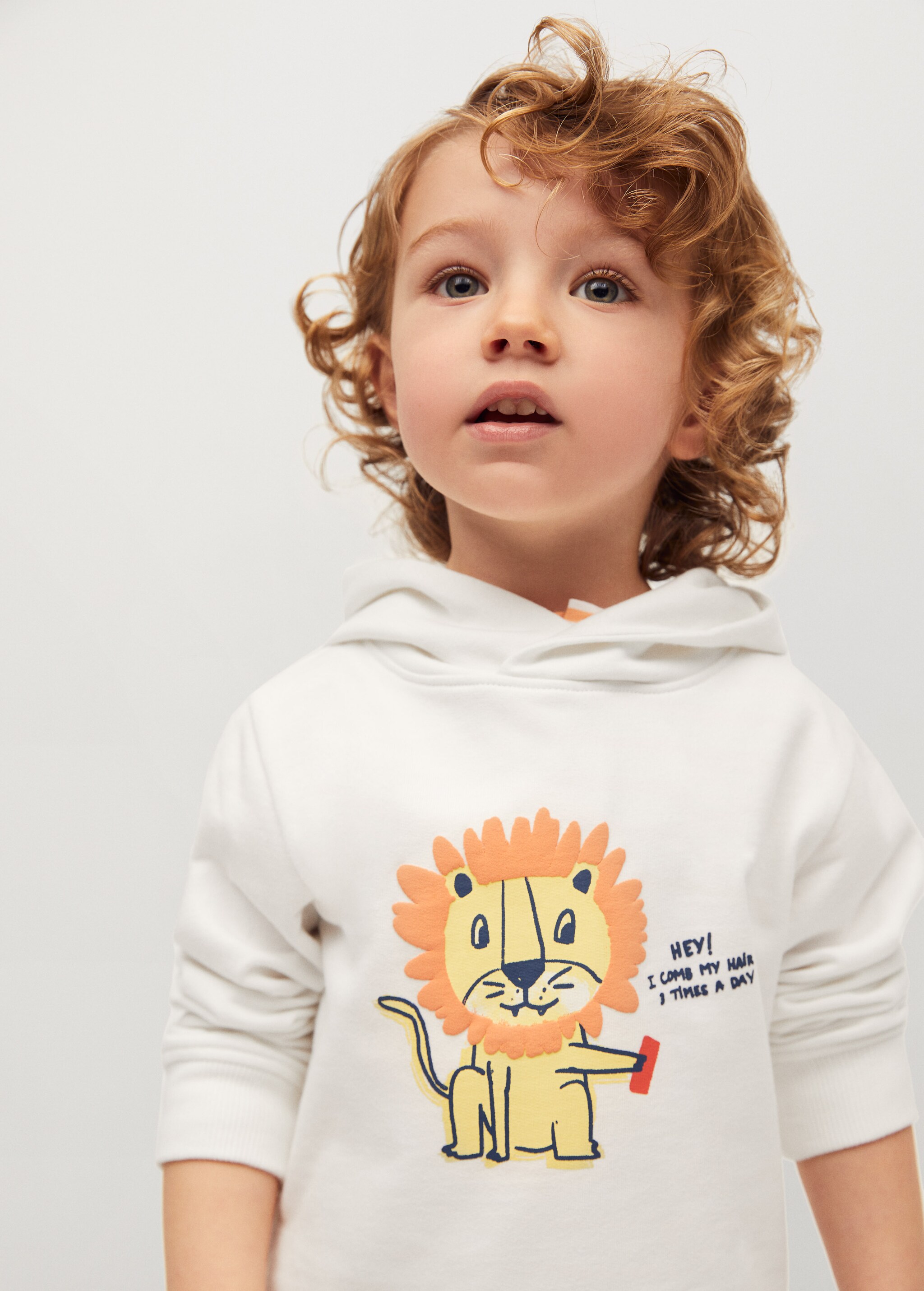 Sudadera estampada algodón orgánico - Plano general