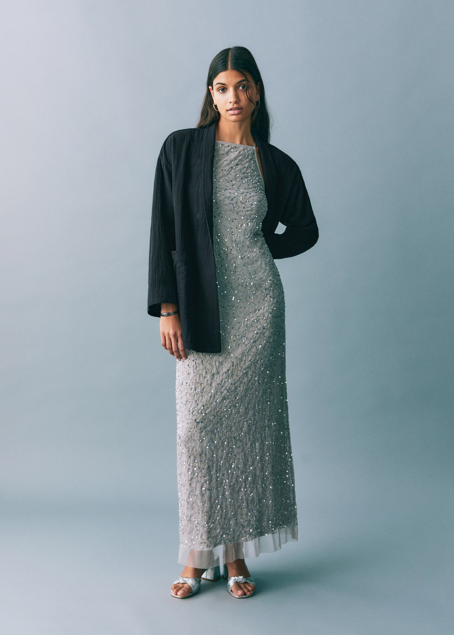 Bamboo kimono jacket - General plane