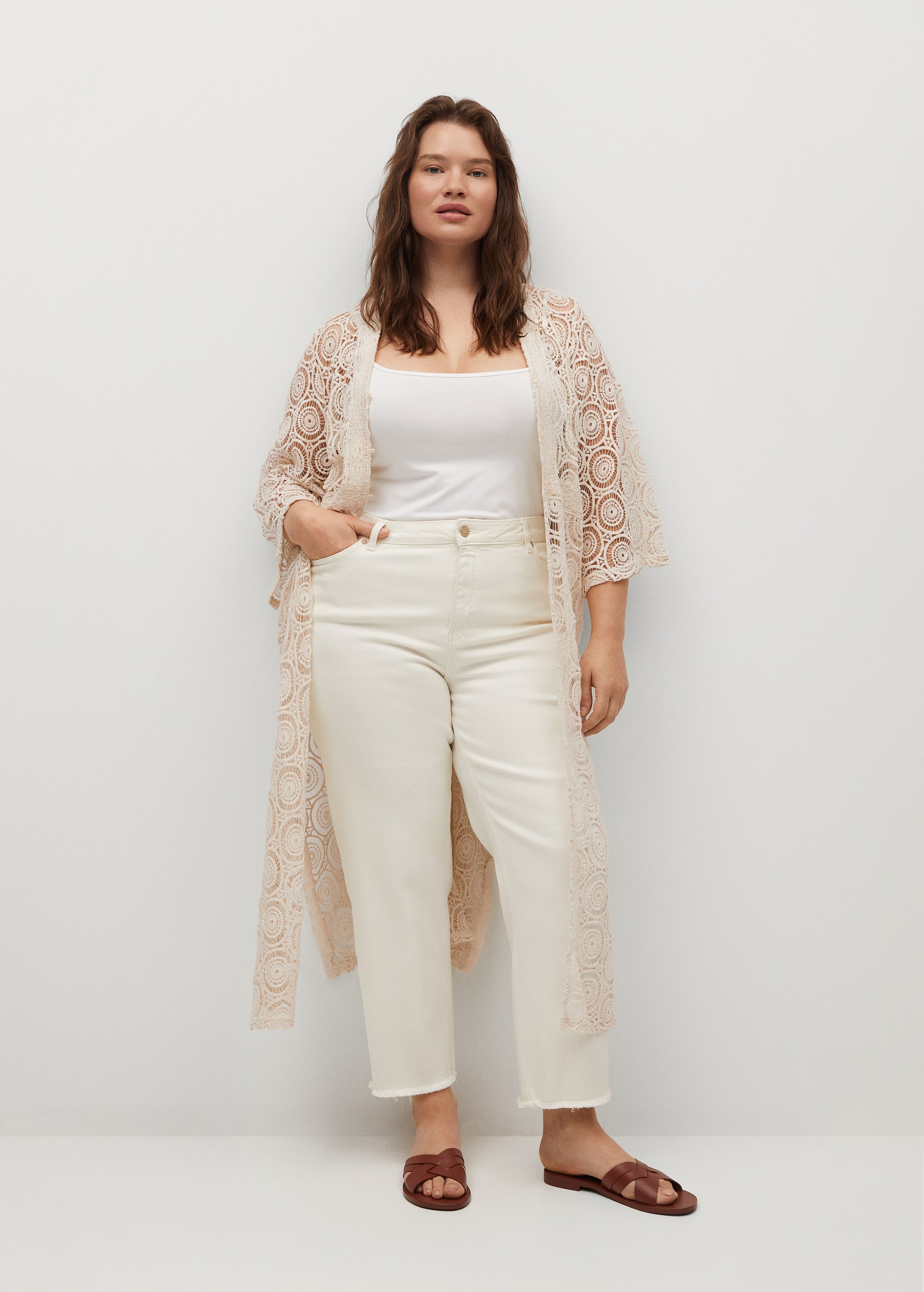 Chaqueta guipur - Plano general