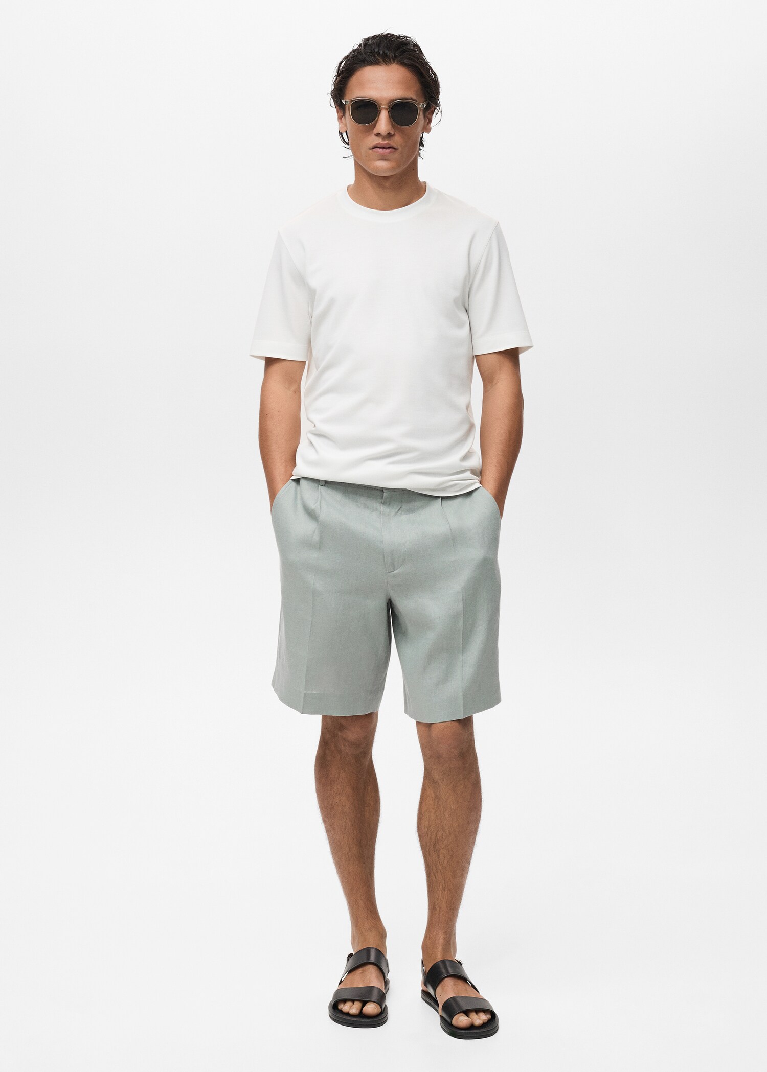 Samarreta lyocell màniga curta - Pla general