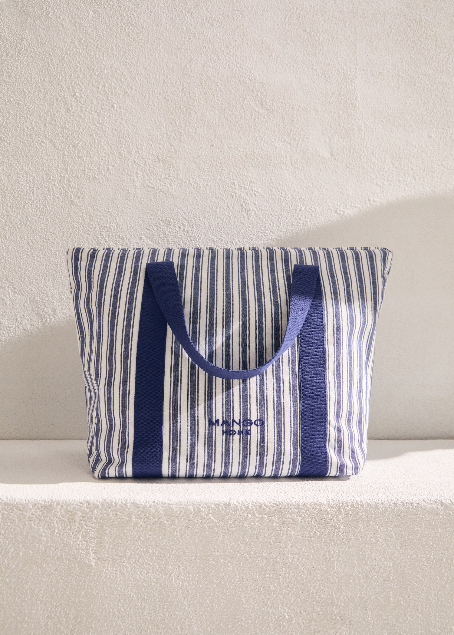 Striped thermal beach bag - General plane