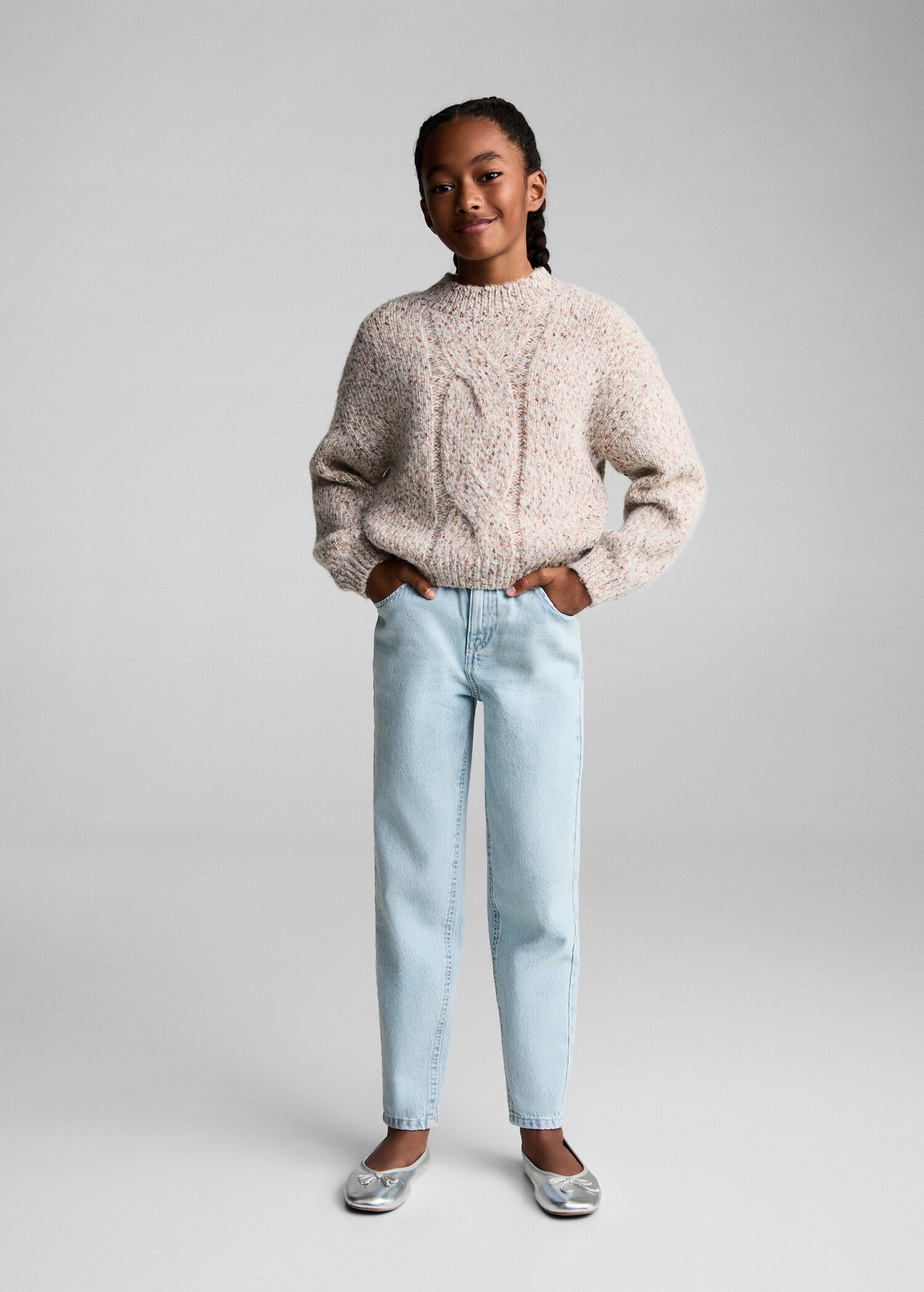 Džíny paperbag - Celkový náhled