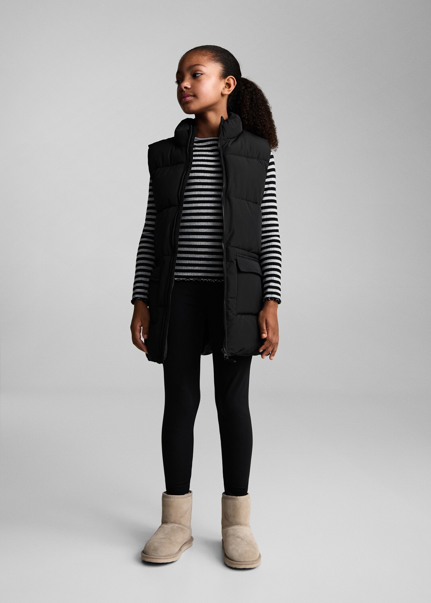 Essential cotton leggings - General plane