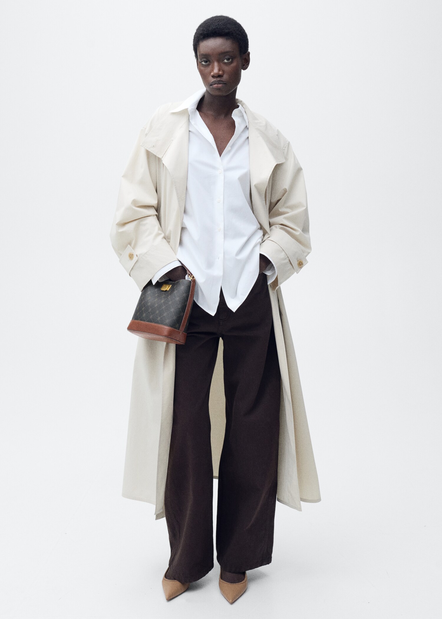 Mini shopper bag with printed logo - General plane