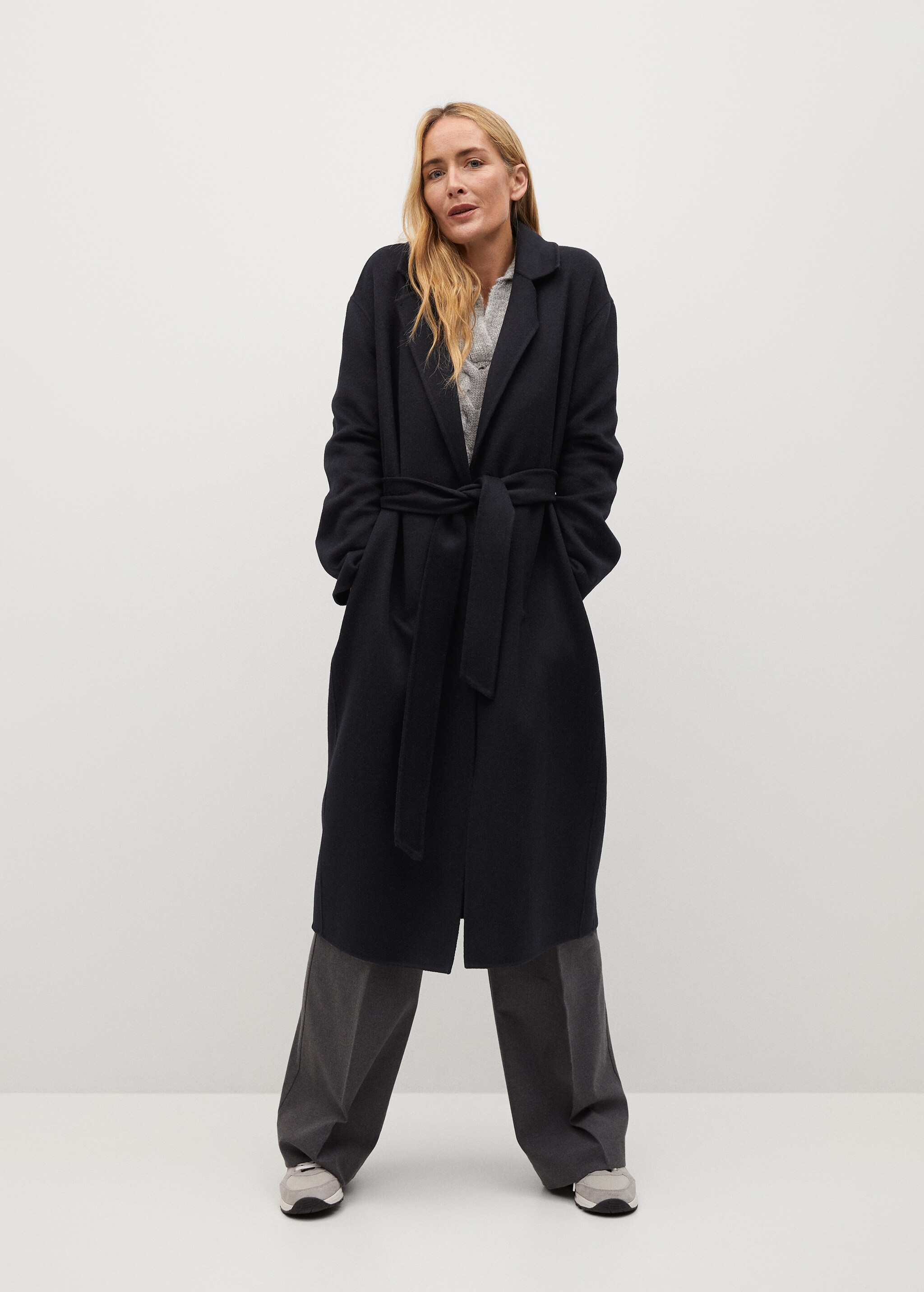 Handmade wool coat - General plane