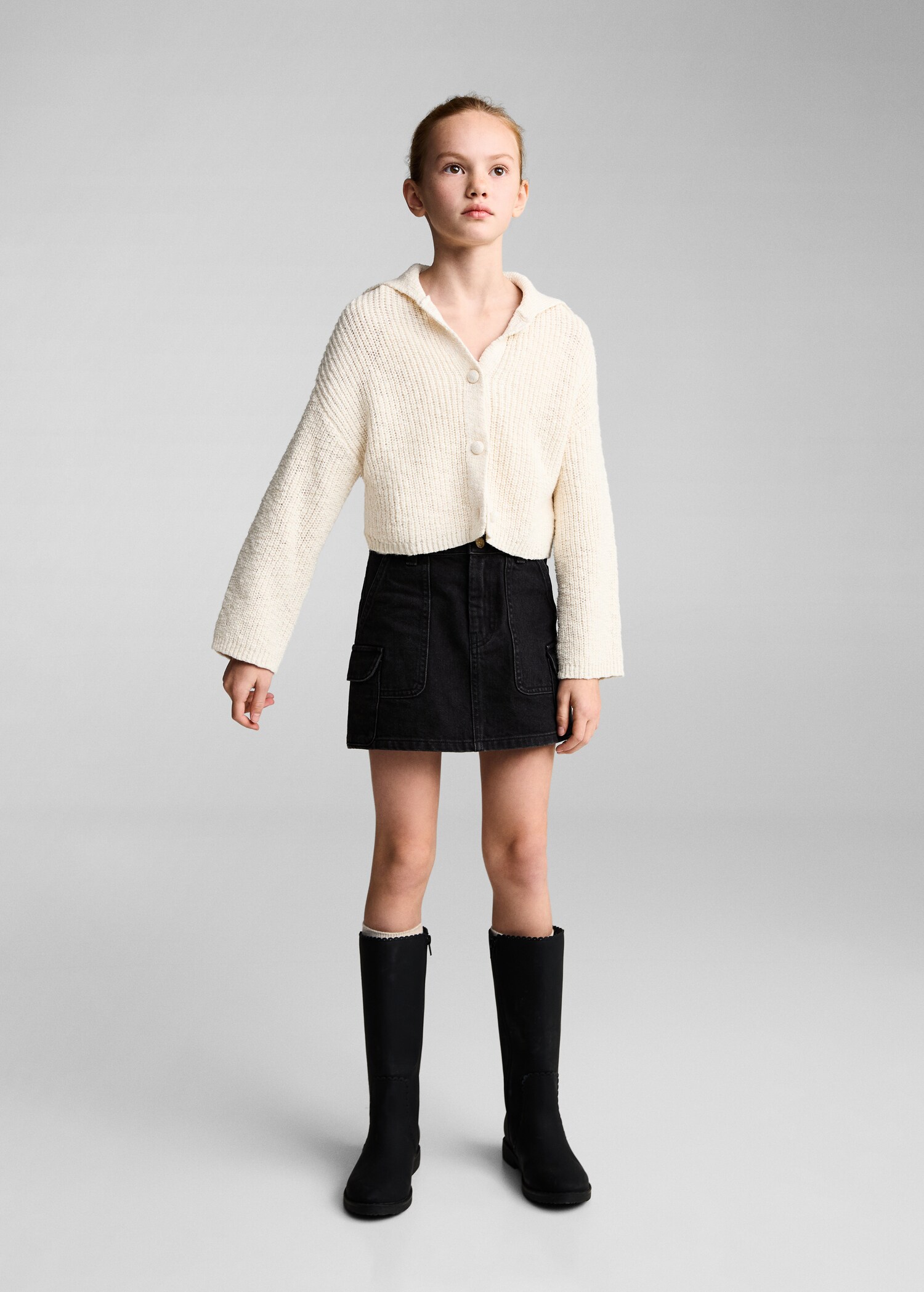 Džínová minisukně - Celkový náhled