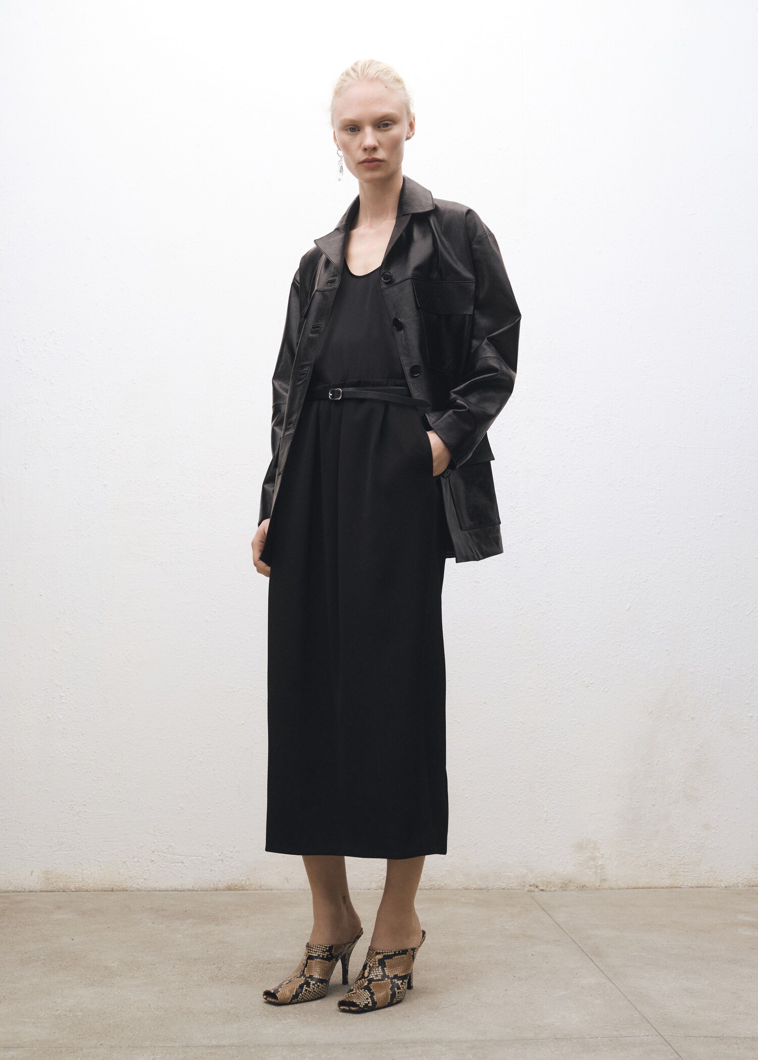 Silk top with straps - General plane