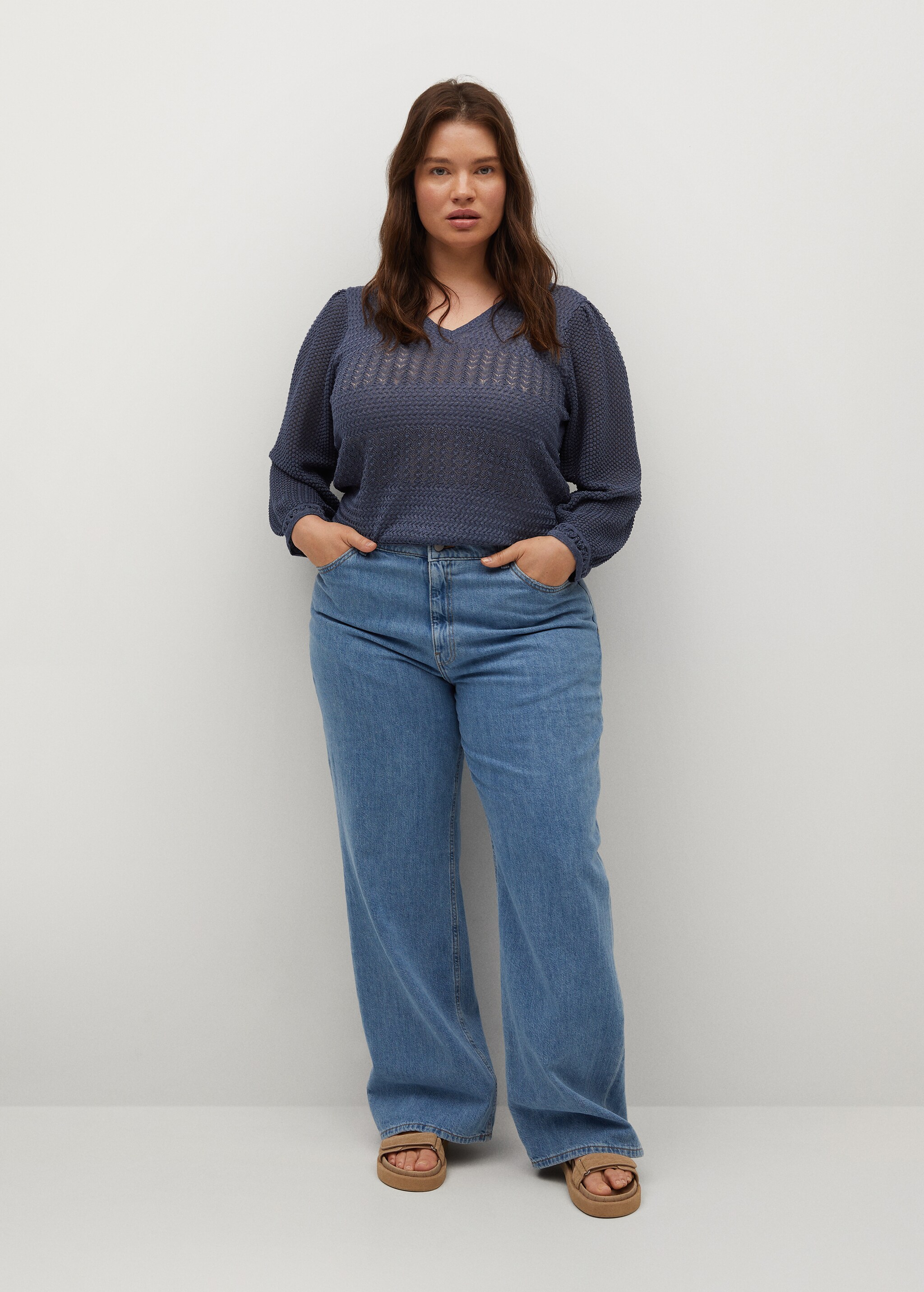 Jersey crochet lurex - Plano general