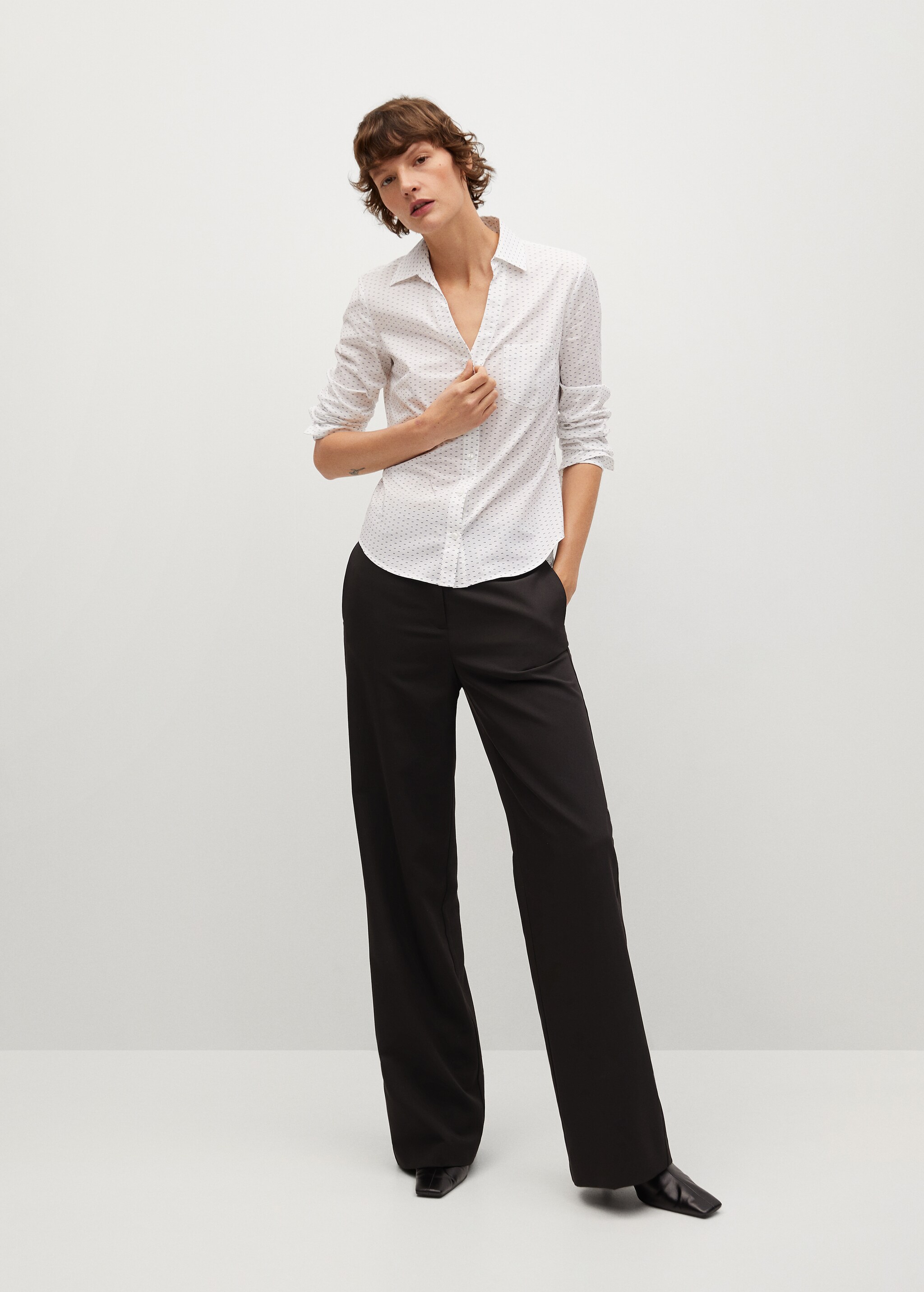 Micro print shirt - General plane