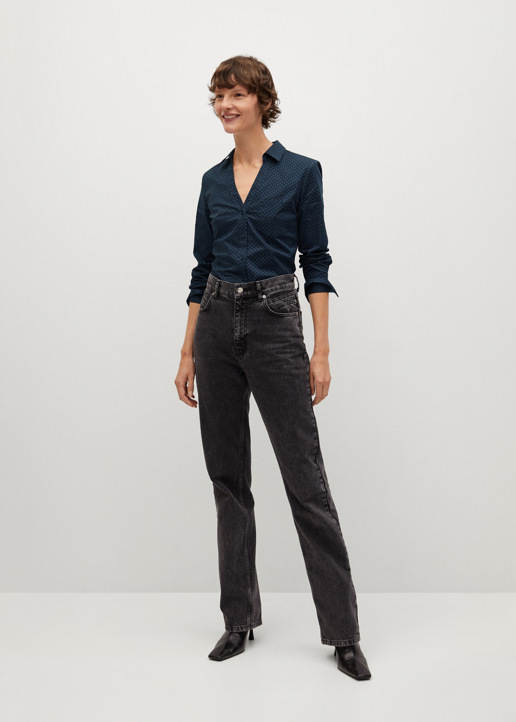 Micro print shirt - General plane