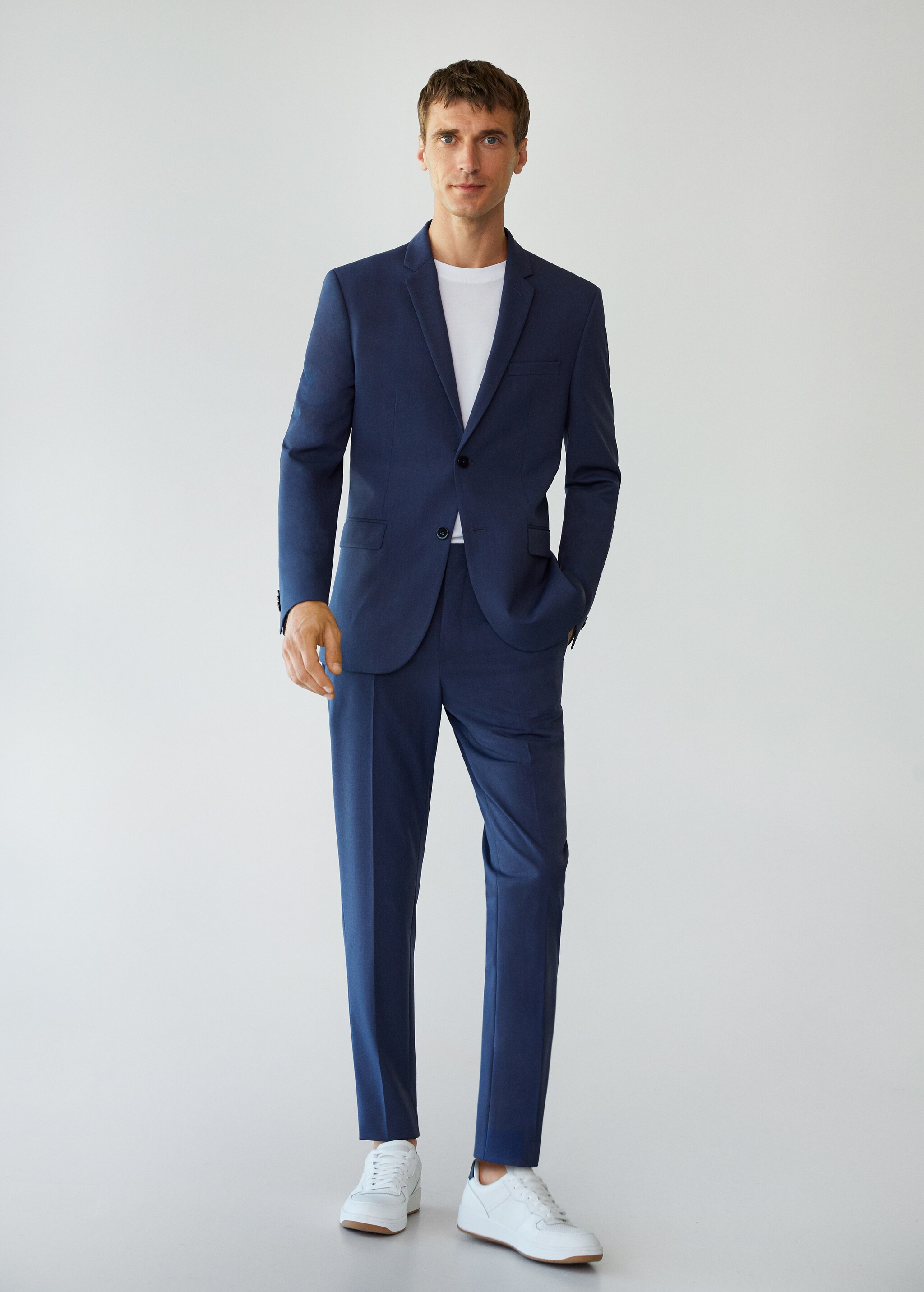 Oblekové sako super slim fit - Celkový náhled