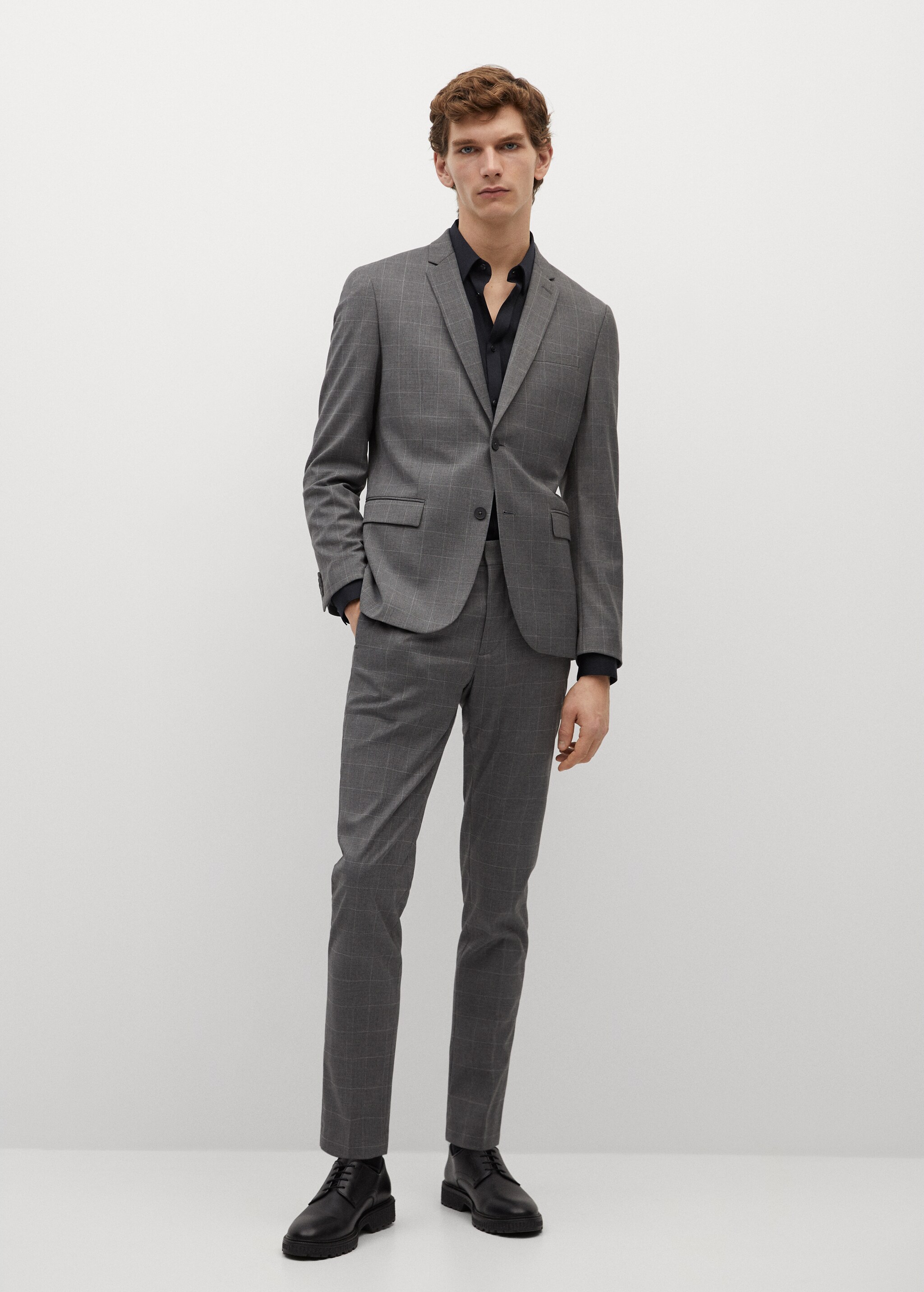 Obleková košile super slim fit ze strečové bavlny - Celkový náhled